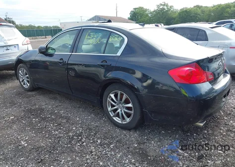 2008 Infiniti G35X z USA, uszkodzony, nr VIN JNKBV61F78M278106